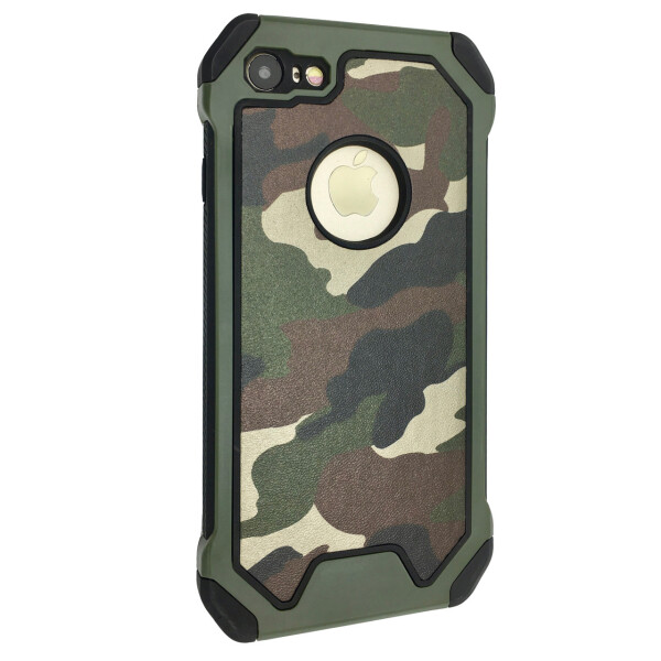 

Чехол-накладка DK пластик Camo камуфляж для Apple iPhone 7 / 8 (green)