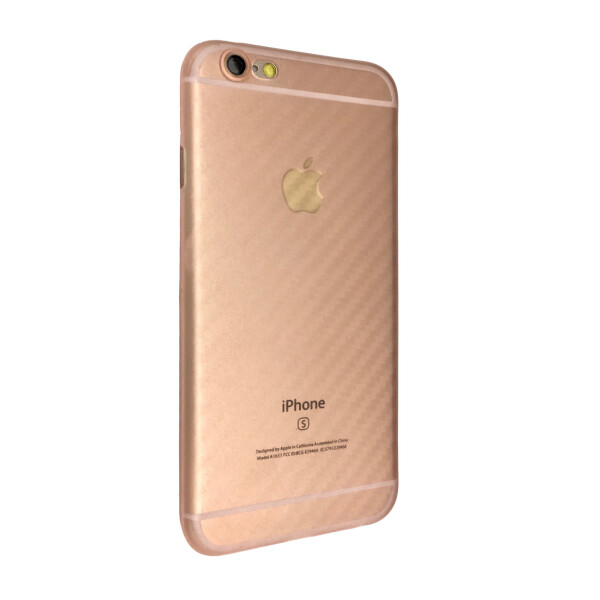 

Чехол-накладка DK пластик Carbon ultra slim для Apple iPhone 6 / 6S (pink light)