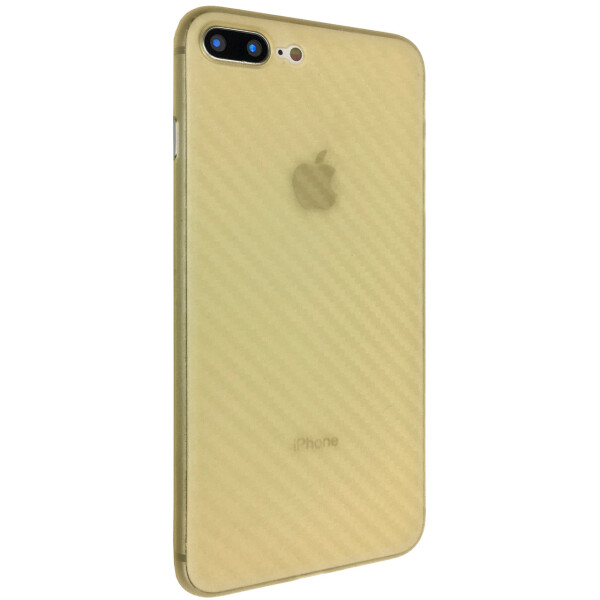 

Чехол-накладка DK пластик Carbon ultra slim для Apple iPhone 7 / 8 Plus (orange)