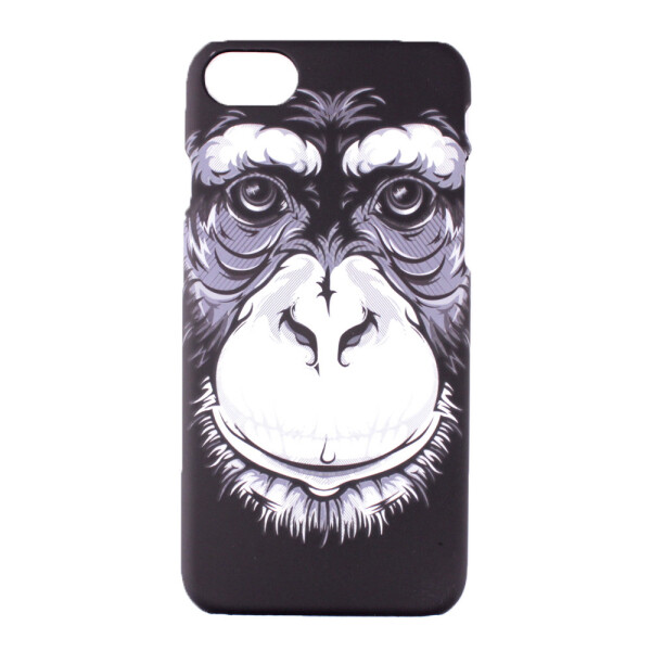 

Чехол-накладка DK пластик Luxo Black&White luminescent для Apple iPhone 7 / 8 (шимпанзе)