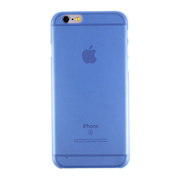 

Чехол-накладка DK пластик ultra slim matt открытая для Apple iPhone 6 / 6S (blue)