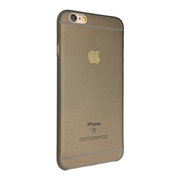 

Чехол-накладка DK пластик ultra slim matt открытая для Apple iPhone 6 / 6S (dark)