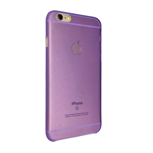 

Чехол-накладка DK пластик ultra slim matt открытая для Apple iPhone 6 / 6S Plus (violet)