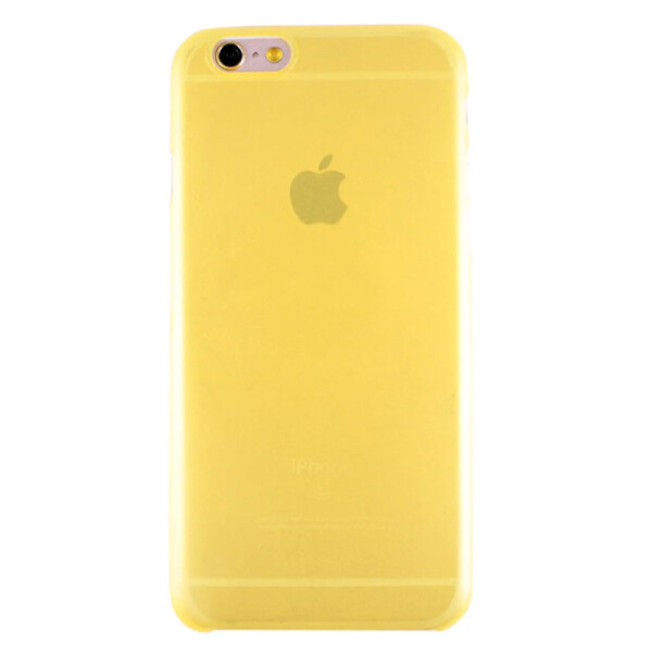 

Чехол-накладка DK пластик ultra slim matt открытая для Apple iPhone 6 / 6S Plus (yellow)