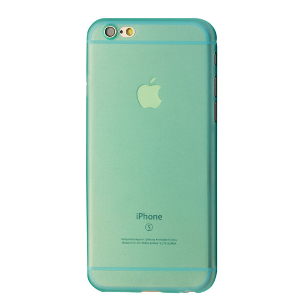

Чехол-накладка DK пластик ultra slim закрытая matt с прорезями для Apple iPhone 6 / 6S (mint)