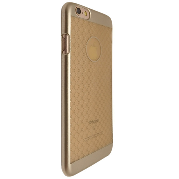 

Чехол-накладка DK пластик Vintage с окошком под лого для Apple iPhone 6 / 6S (gold)