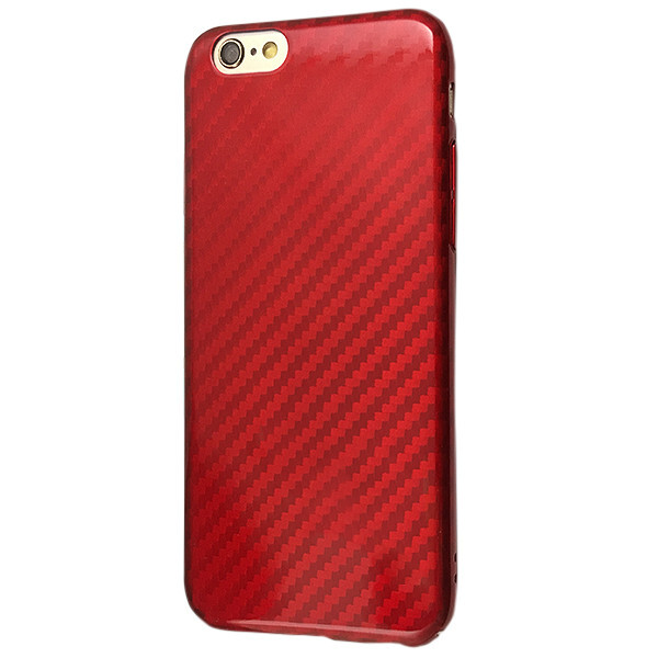 

Чехол-накладка DK пластик Xdoria carbon глянец для Apple iPhone 6 / 6S Plus (red)