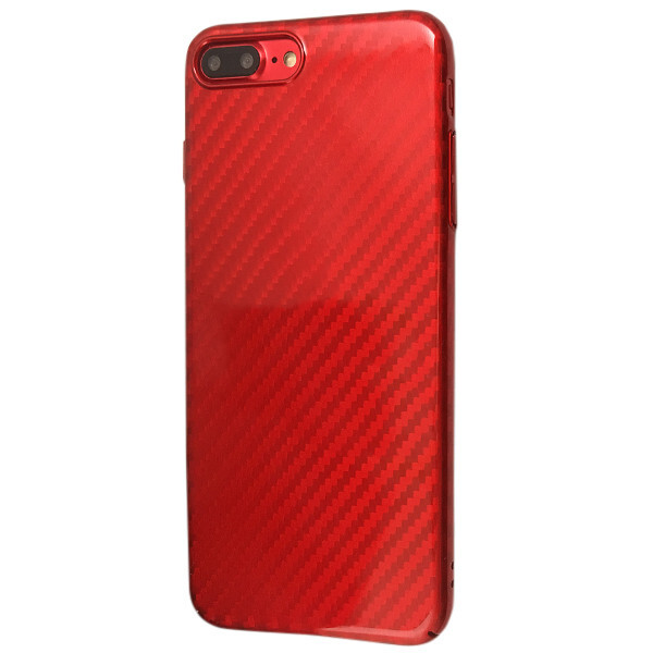 

Чехол-накладка DK пластик Xdoria carbon глянец для Apple iPhone 7 / 8 Plus (red)