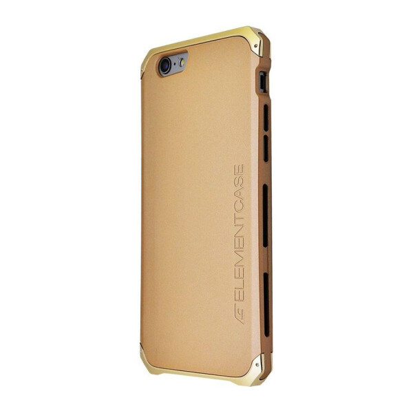 

Чехол-накладка DK пластик с металлом Element Case Solace для Apple Iphone 6 / 6S Plus (gold)