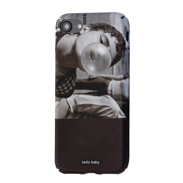 

Чехол-накладка DK пластик с прорезями Hello Baby для Apple iPhone 7 / 8 (black)