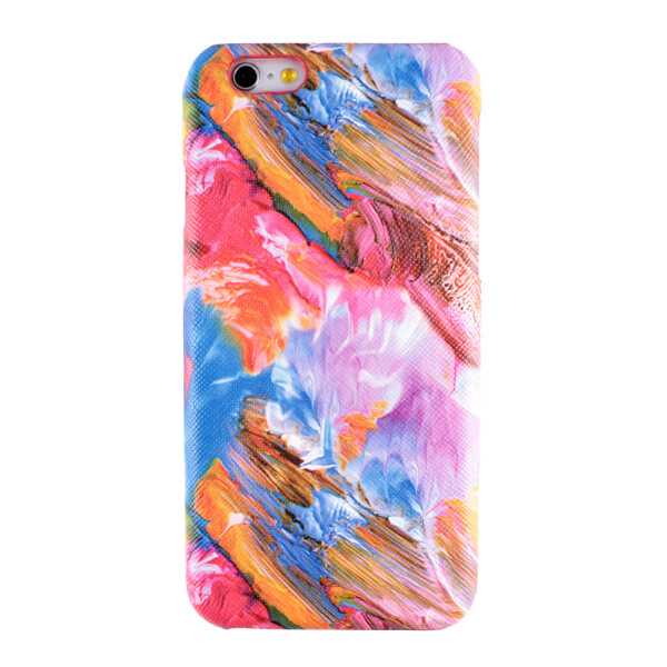 

Чехол-накладка DK пластик с силиконом 3D Акварель для Apple iPhone 6 / 6S (blue)