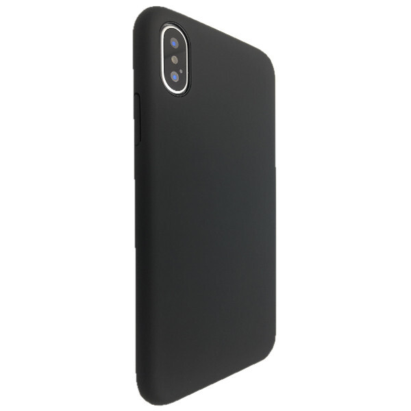 

Чехол-накладка DK пластик софт-тач под оригинал для Apple iPhone X / XS (black)