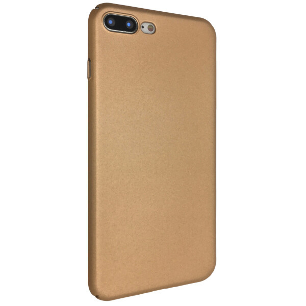 

Чехол-накладка DK пластик софт-тач с прорезями для Apple iPhone 7 / 8 Plus (gold)