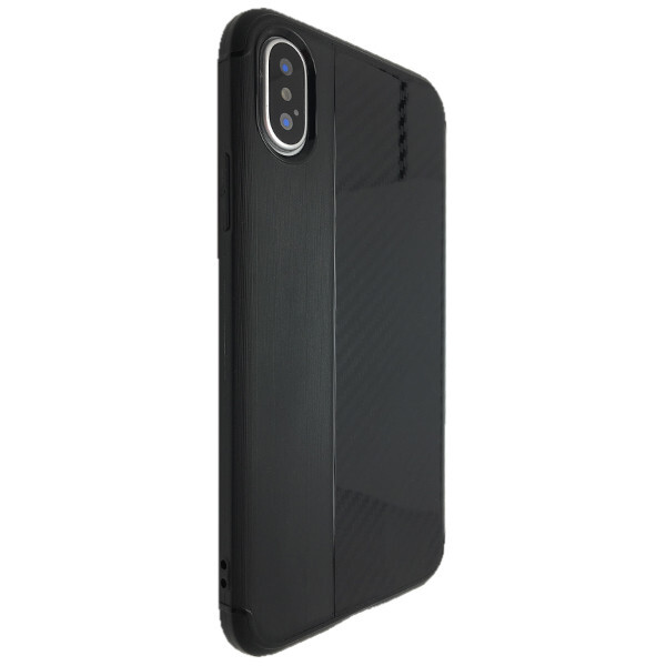 

Чехол-накладка DK силикон Carbon Moon Road для Apple iPhone X / XS (black)