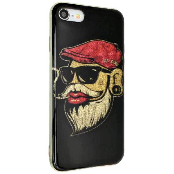 

Чехол-накладка DK силикон Dirty Santa для Apple iPhone 7 / 8 (black)