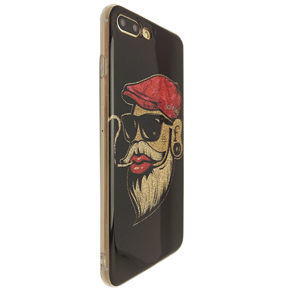 

Чехол-накладка DK силикон Dirty Santa для Apple iPhone 7 / 8 Plus (black)