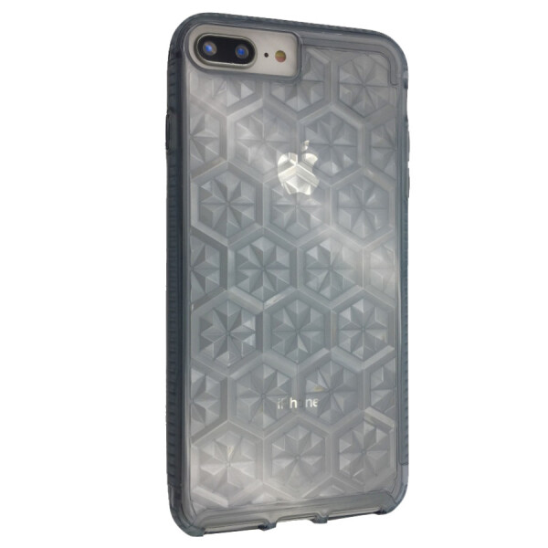 

Чехол-накладка DK силикон EvoGem Lotos для Apple iPhone 7 / 8 Plus (dark)