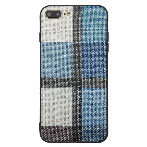 

Чехол-накладка DK силикон Fabric Print для Apple iPhone 7 / 8 Plus (blue)