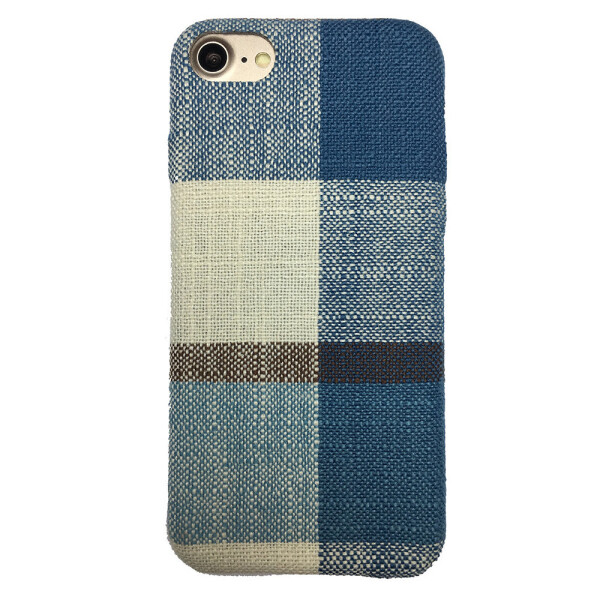 

Чехол-накладка DK силикон Fabric Square для Apple iPhone 7 / 8 (blue)