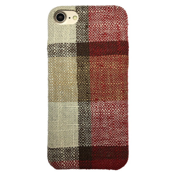 

Чехол-накладка DK силикон Fabric Square для Apple iPhone 7 / 8 (red)