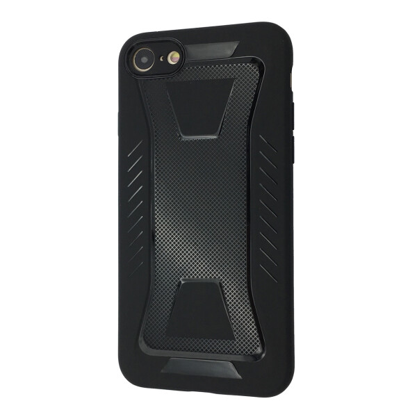 

Чехол-накладка DK силикон iPaky Rug для Apple iPhone 7 / 8 (black)