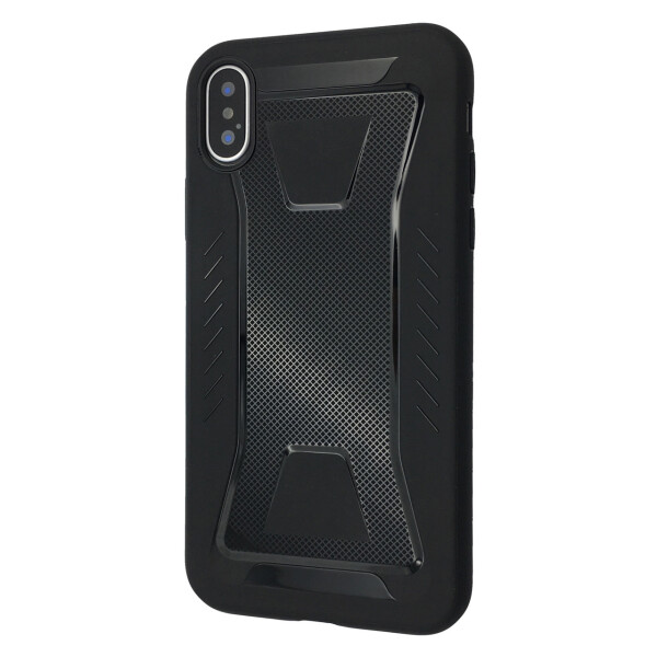 

Чехол-накладка DK силикон iPaky Rug для Apple iPhone X / XS (black)