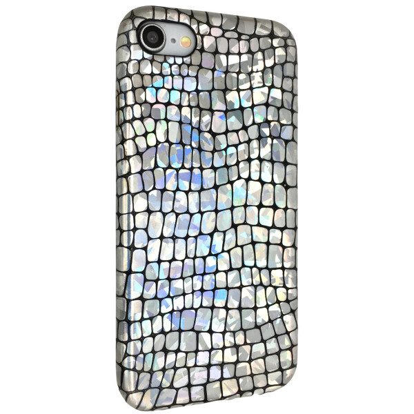 

Чехол-накладка DK силикон Lady Dracon для Apple iPhone 7 / 8 (silver)