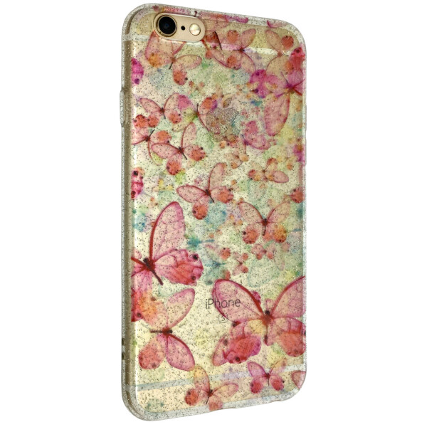 

Чехол-накладка DK силикон Magic Butterfly для Apple iPhone 6 / 6S Plus (clear)