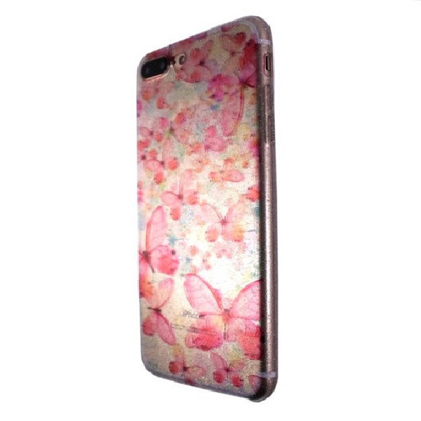 

Чехол-накладка DK силикон Magic Butterfly для Apple iPhone 7 / 8 Plus (clear)