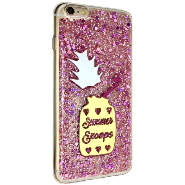 

Чехол-накладка DK силикон Magic Ананас для Apple iPhone 6 / 6S Plus (pink light)