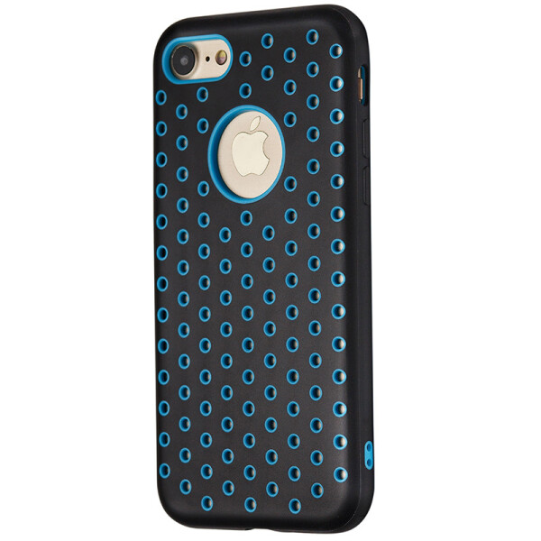 

Чехол-накладка DK силикон Nike под лого для Apple iPhone 7 / 8 (blue)