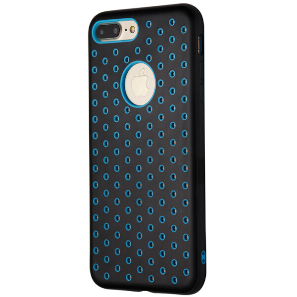 

Чехол-накладка DK силикон Nike под лого для Apple iPhone 7 / 8 Plus (blue)