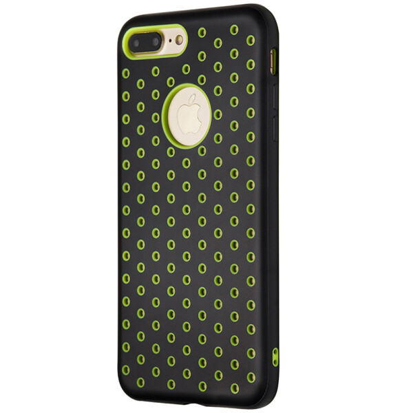 

Чехол-накладка DK силикон Nike под лого для Apple iPhone 7 / 8 Plus (green)