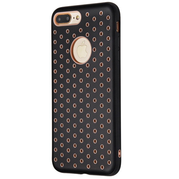 

Чехол-накладка DK силикон Nike под лого для Apple iPhone 7 / 8 Plus (pink light)