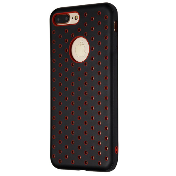 

Чехол-накладка DK силикон Nike под лого для Apple iPhone 7 / 8 Plus (red)