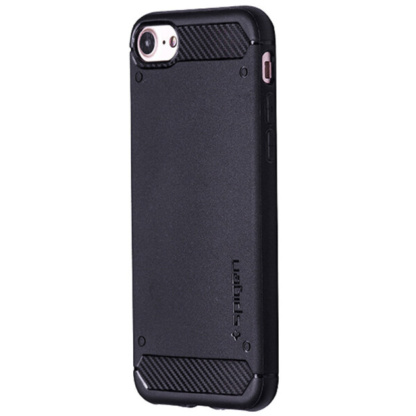 

Чехол-накладка DK силикон SGP Spigen Carbon для Apple iPhone 7 / 8 (dark blue)