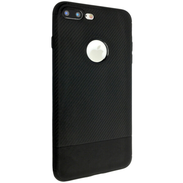 

Чехол-накладка DK силикон South Carbon для Apple iPhone 7 / 8 Plus (black)
