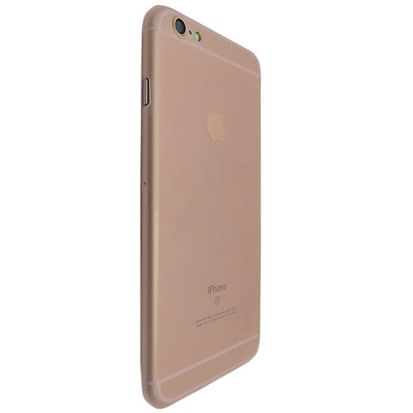 

Чехол-накладка DK силикон ultra slim matt под камеру для Apple iPhone 6 / 6S Plus (light pink)