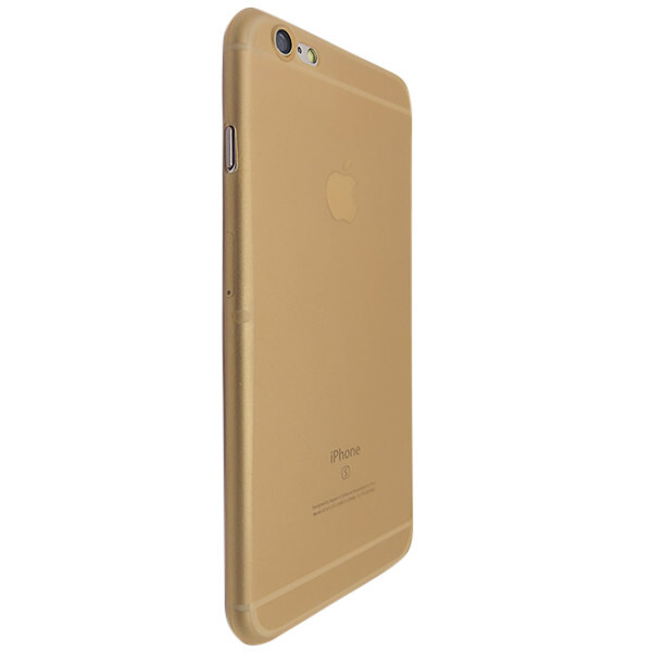 

Чехол-накладка DK силикон ultra slim matt под камеру для Apple iPhone 6 / 6S Plus (orange)