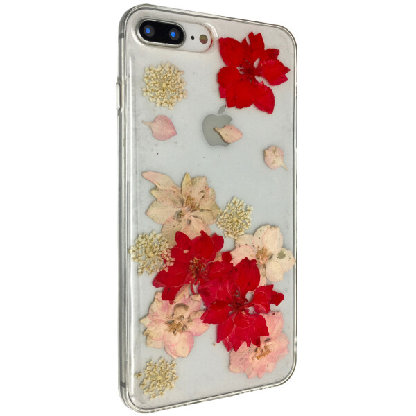 

Чехол-накладка DK силикон Гербарий для Apple iPhone 7 / 8 Plus (01)