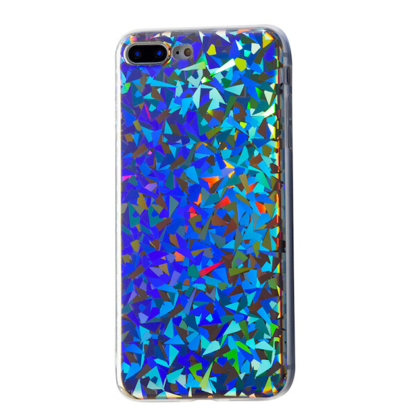 

Чехол-накладка DK силикон Голлограмма Мрамор для Apple iPhone 7 / 8 Plus (silver)
