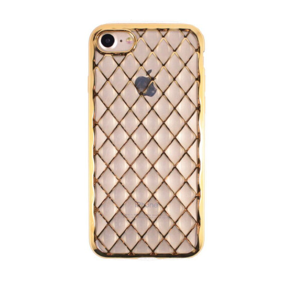 

Чехол-накладка DK силикон Диван Золото Инны для Apple iPhone 7 / 8 (gold/clear)