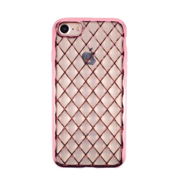 

Чехол-накладка DK силикон Диван Золото Инны для Apple iPhone 7 / 8 (rose gold/clear)