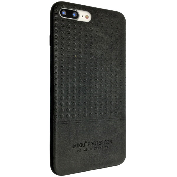 

Чехол-накладка DK силикон кожа Mikki Perforation для Apple iPhone 7 / 8 Plus (black)