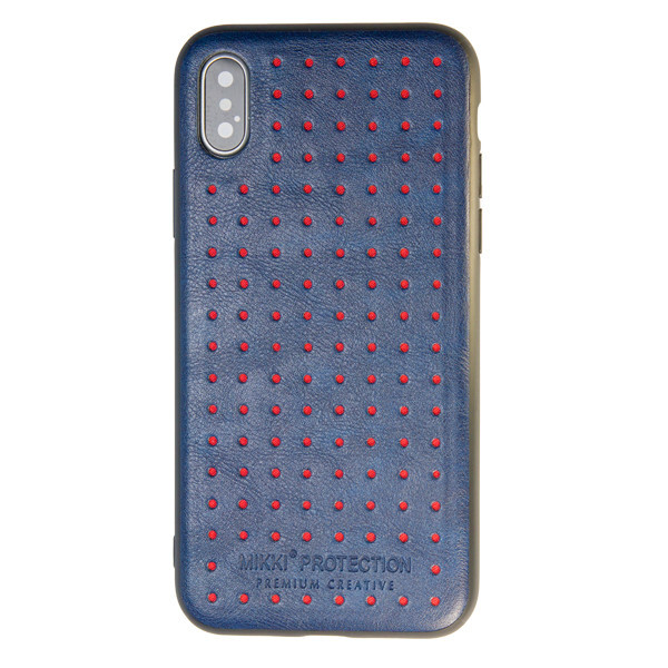 

Чехол-накладка DK силикон кожа Mikki Protection Cotton для Apple iPhone X / XS (blue)