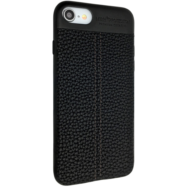 

Чехол-накладка DK силикон кожа Mikki Protection для Apple iPhone 7 / 8 (black)