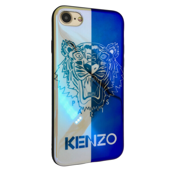 

Чехол-накладка DK силикон лак Kenzo Paris для Apple iPhone 7 / 8 (cream)