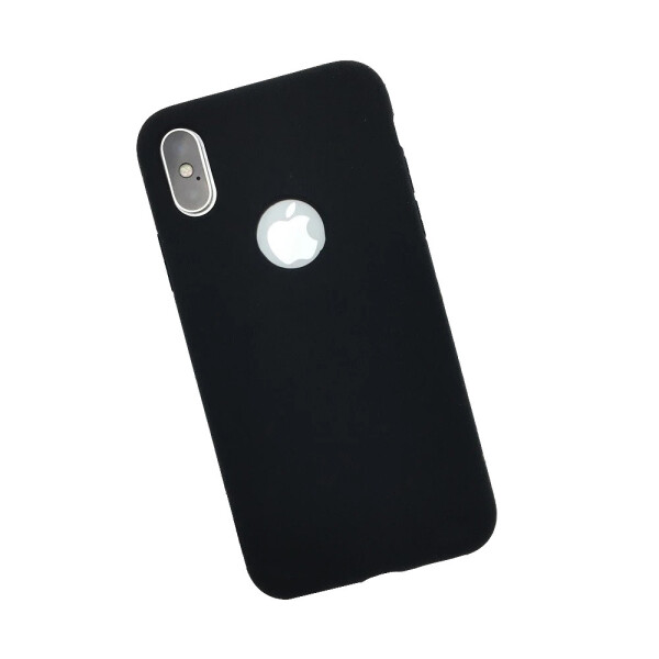 

Чехол-накладка DK силикон Мягкий Силик для Apple iPhone X / XS (black)