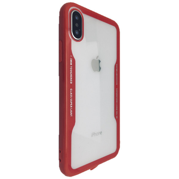 

Чехол-накладка DK силикон пластик Police для Apple iPhone X / XS (red)