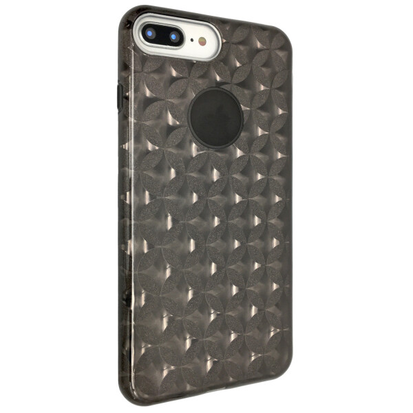 

Чехол-накладка DK силикон райский дождик пластик вставка Stars для Apple iPhone 7 / 8 Plus (dark)